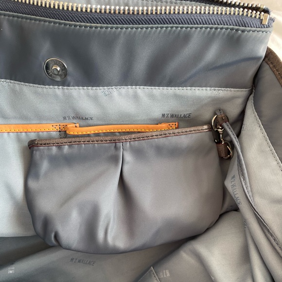 MZ Wallace Madison Shopper in Slate Blue - Picture 8 of 9